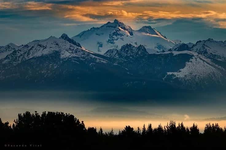 Cerro Tronador y Ventisqueros negros