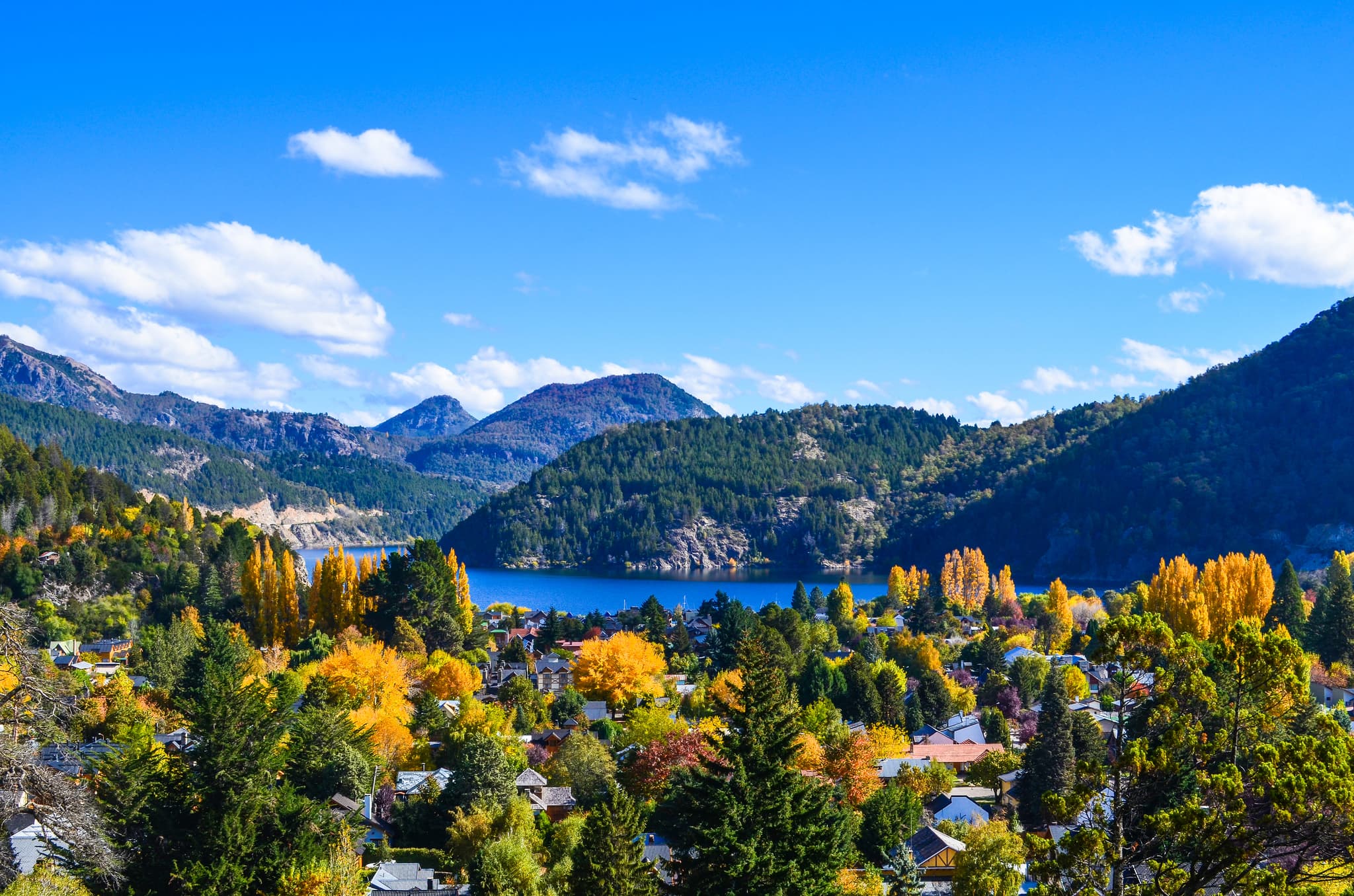 San Martin de los Andes por camino 7 lagos