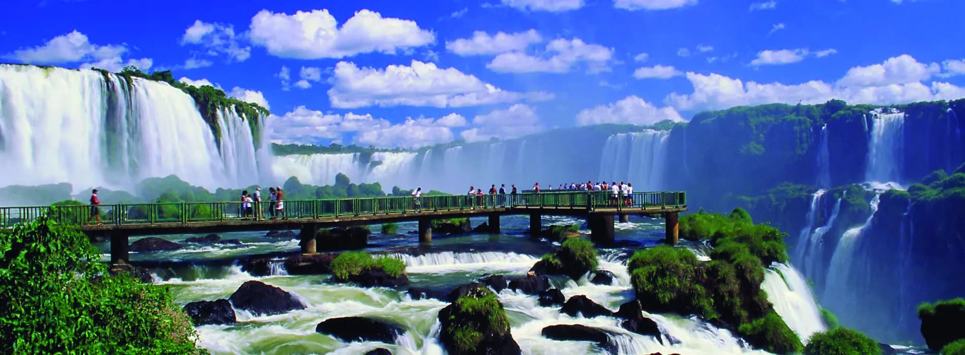 Cataratas brasileras desde Puerto Iguazú