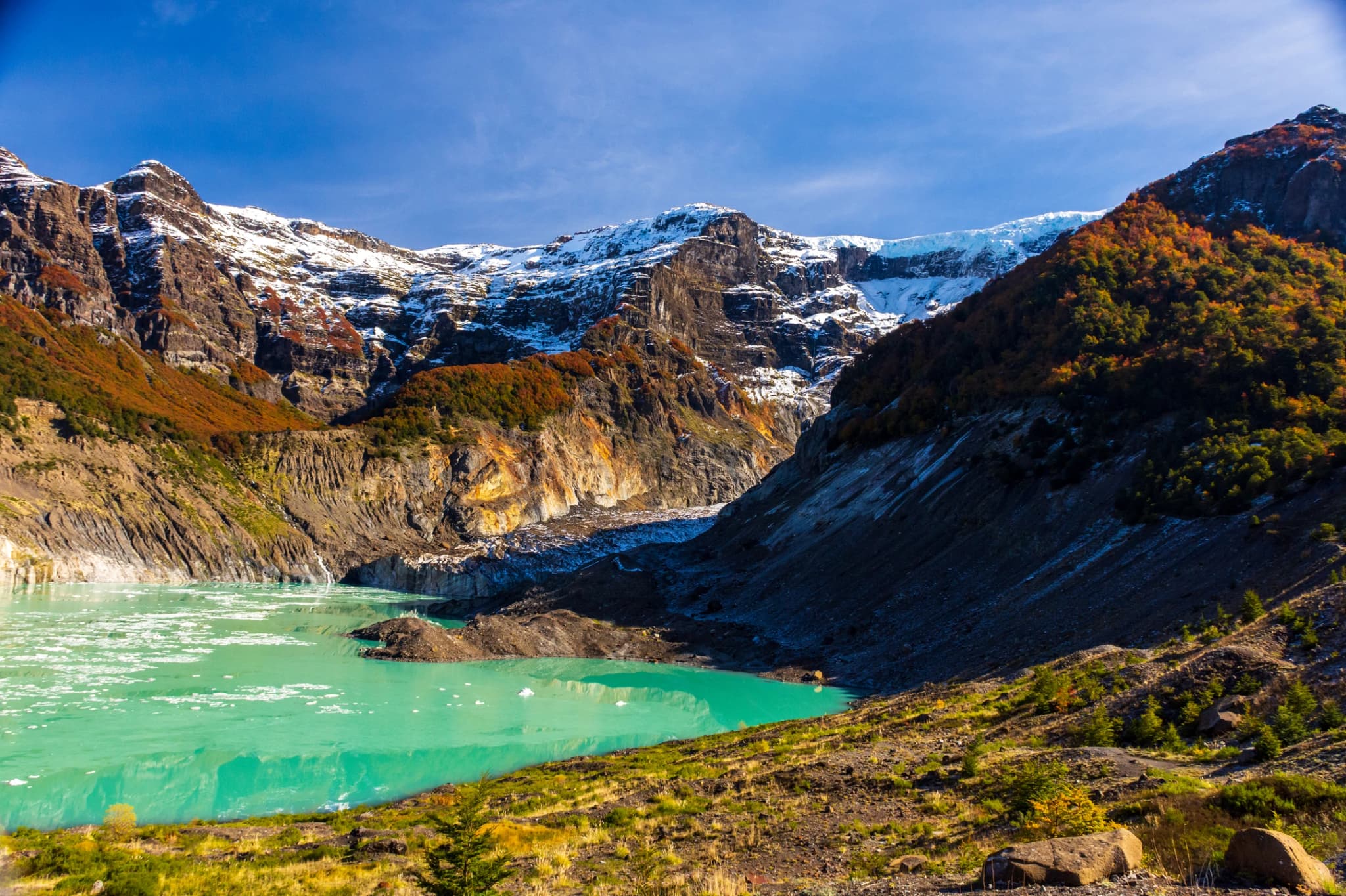 Cerro Tronador y Ventisqueros negros